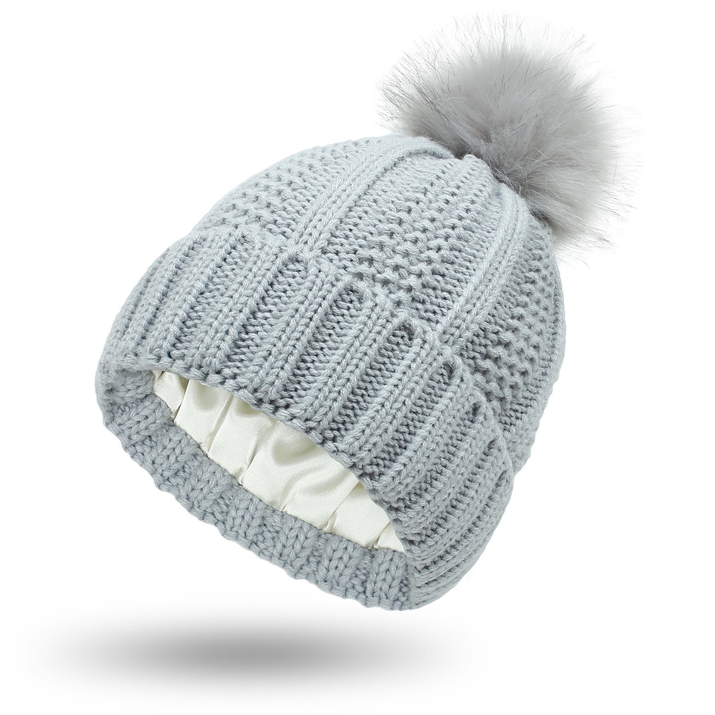 Soft Lined Winter Pom Beanie Women's