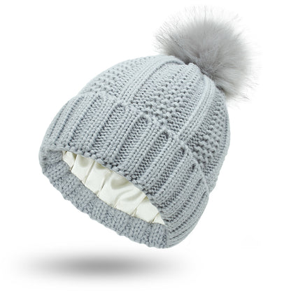 Soft Lined Winter Pom Beanie Women's