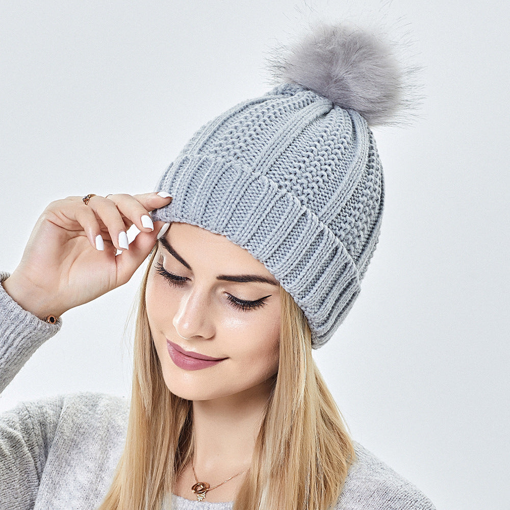 Soft Lined Winter Pom Beanie Women's